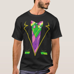Masquerade Costume Tuedo Men Gift Carnival Party M T-Shirt