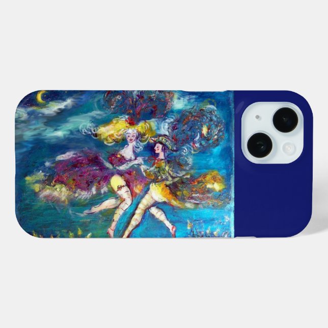 MASQUERADE DANCING AND MUSIC IN THE NIGHT Case-Mate iPhone CASE (Back (Horizontal))