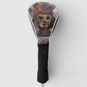 MASQUERADE DOXIE ART GOLF HEAD COVER