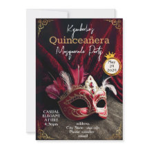 Masquerade Invitation