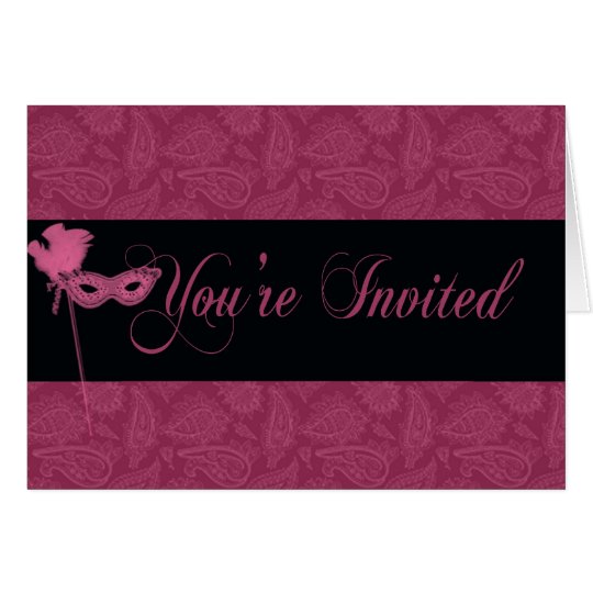 Masquerade Invitation - 2