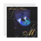 Masquerade Mask Blue Swirl Wedding Invitation