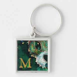 Masquerade Mask Costume Halloween Mardi Key Chain