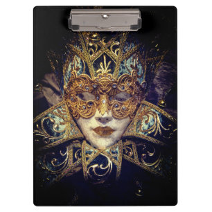 Masquerade mask Victorian elegant gothic black  Clipboard