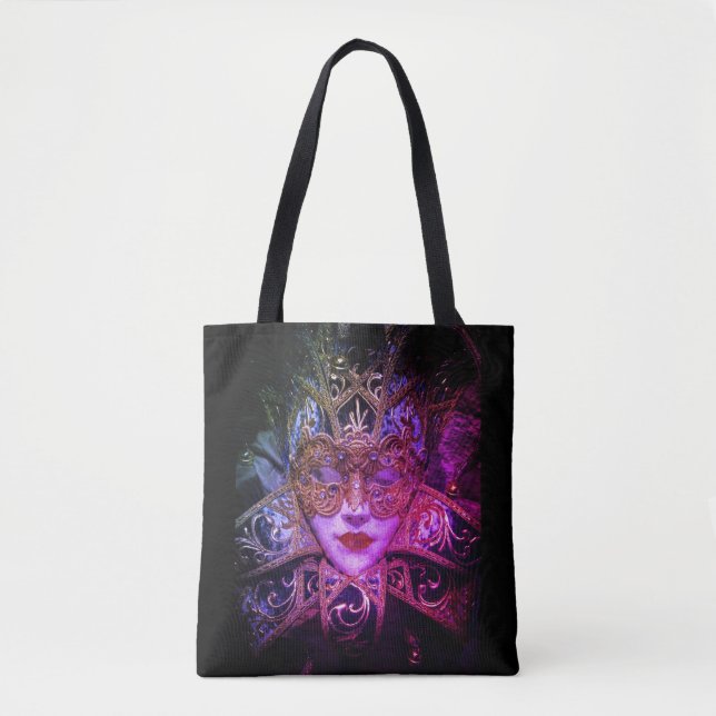 Masquerade mask Victorian elegant gothic Tote Bag (Front)
