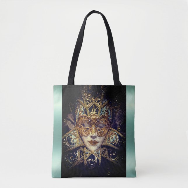 Masquerade mask Victorian elegant gothic Tote Bag (Front)