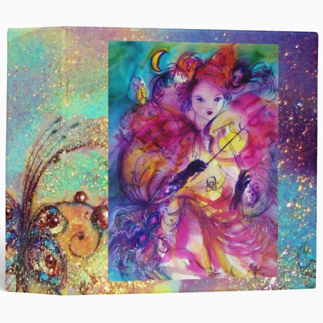 MASQUERADE NIGHT / BUTTERFLY PLANT BINDER (Front/Spine)
