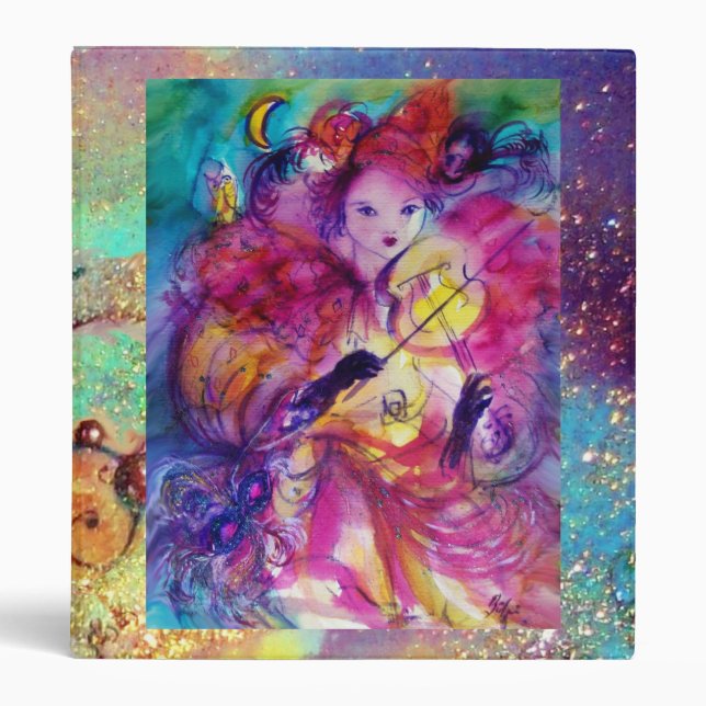 MASQUERADE NIGHT / BUTTERFLY PLANT BINDER (Front)