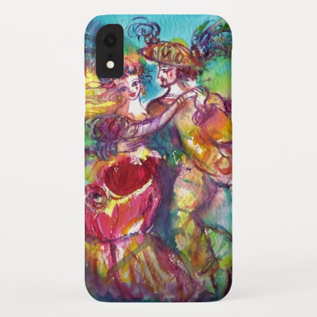 MASQUERADE NIGHT / CARNIVAL DANCE Case-Mate iPhone CASE (Back)