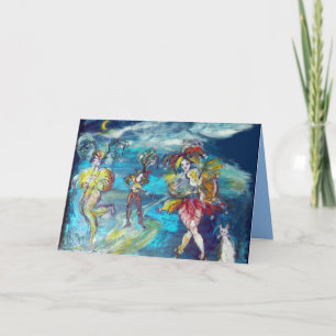 MASQUERADE NIGHT DANCING AND MUSIC / Birthday Card