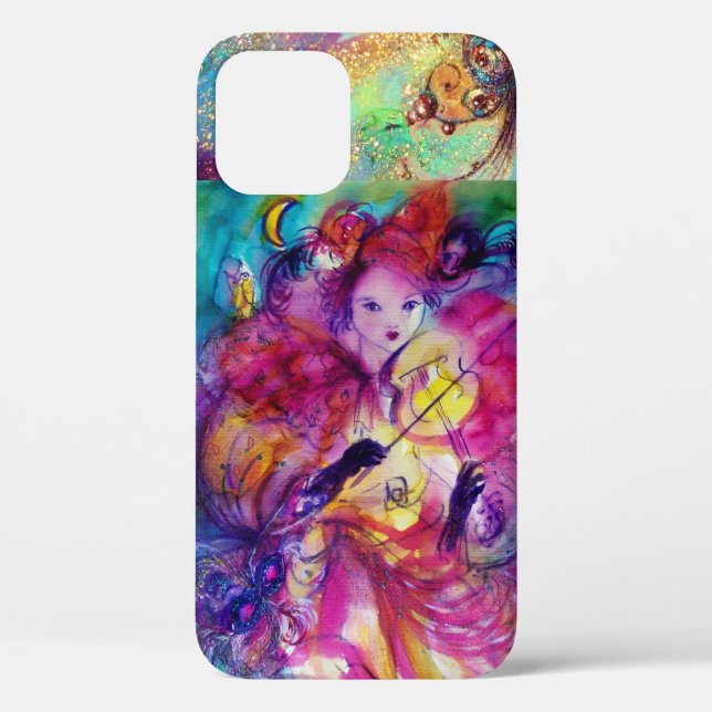 MASQUERADE NIGHT VIOLINIST / Venetian Carnival Case-Mate iPhone Case (Back)