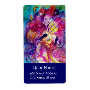 MASQUERADE NUIT Carnaval Musicien en costume rose
