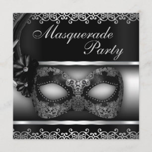 Masquerade Party Invite