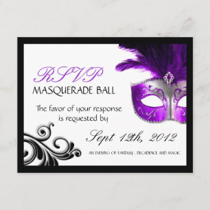 Masquerade Reply Cards