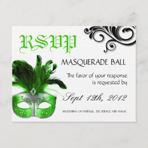Masquerade Reply Cards