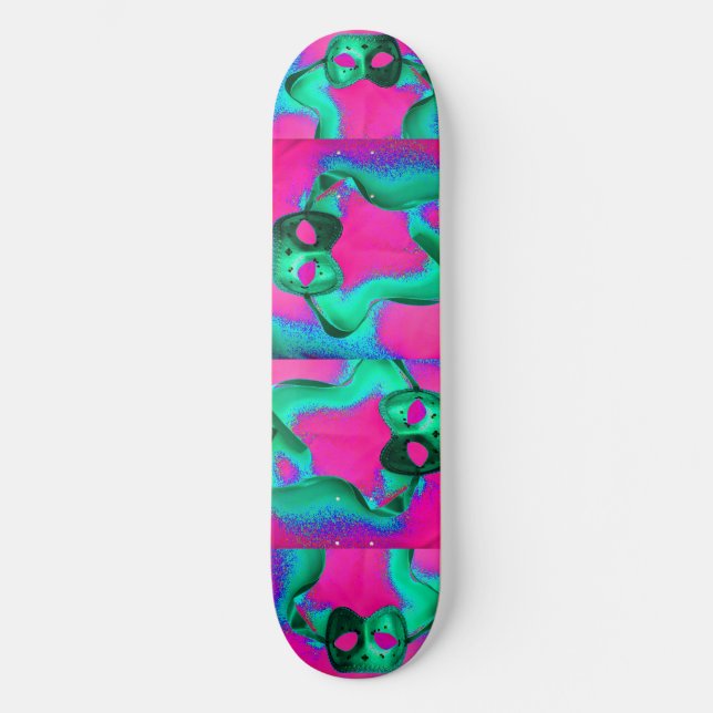 "Masquerade" Skateboard (Front)