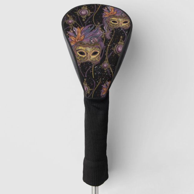 MASQUERADE VENICE  ART      GOLF HEAD COVER (Front)