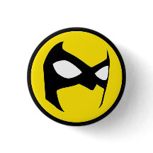 Masquerader Emblem Button 1.25 inch