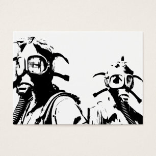 Masques de gaz dans le noir