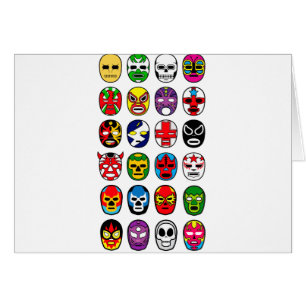 Masques de lutte mexicains de Lucha Libre Luchador