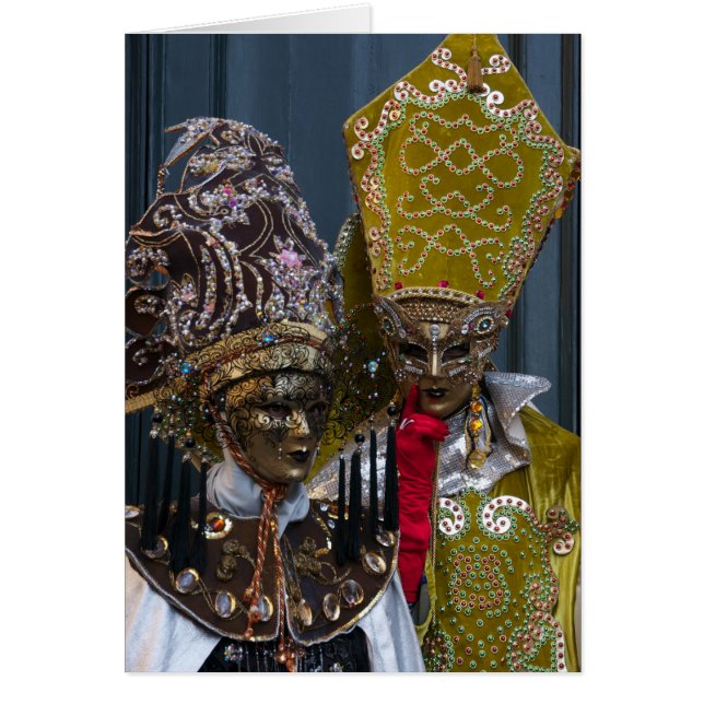 Masques du Carnaval de Venise (Devant)