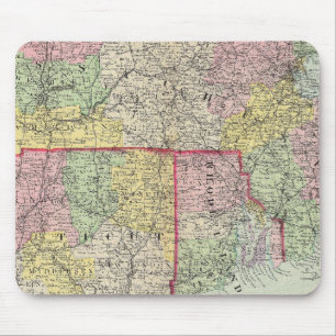 Mass, Conn, RI Mouse Pad