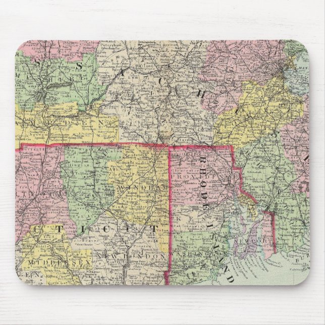 Mass, Conn, RI Mouse Pad (Front)