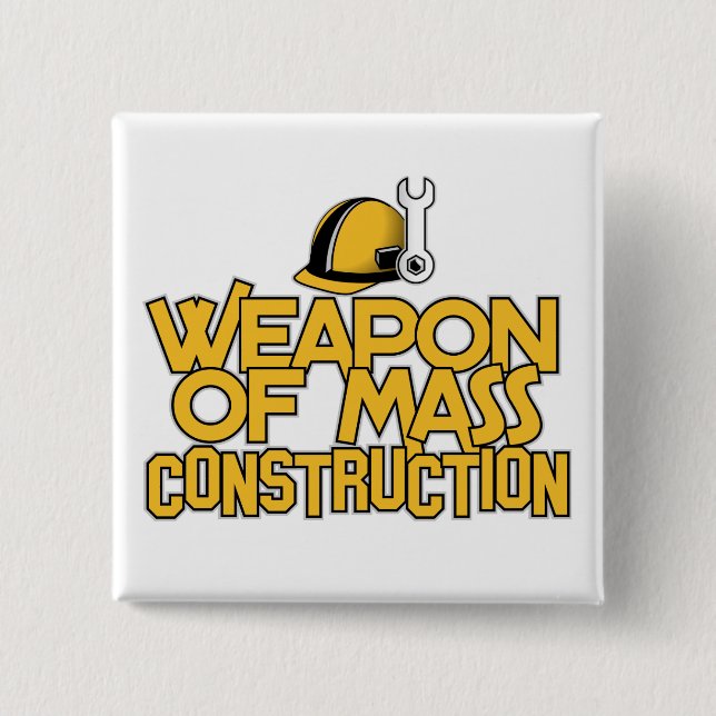 Mass Construction custom button (Front)