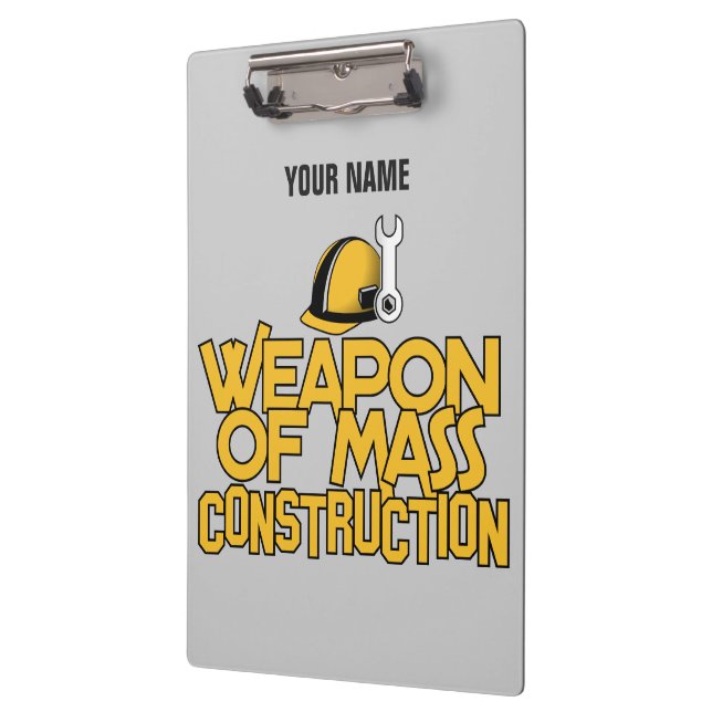 Mass Construction custom clipboard (Left)