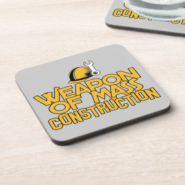 Mass Construction custom coasters (Left Side)