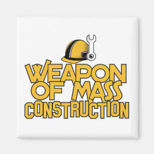 Mass Construction custom magnet