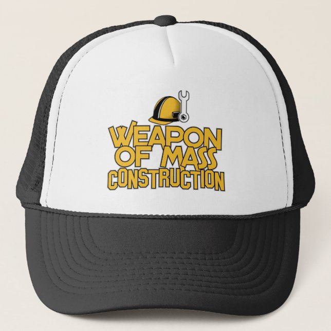 Mass Construction hat - choose colour (Front)