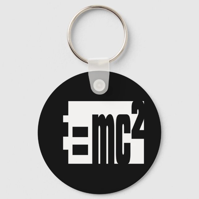 Mass–energy equivalence keychain (Front)