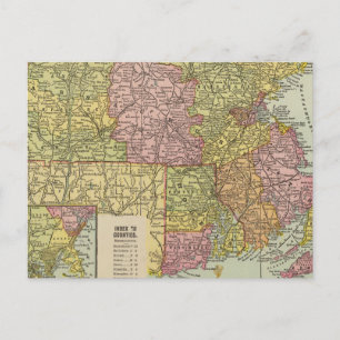 Mass, RI 3 Postcard