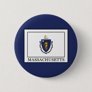 Massachusetts 2 Inch Round Button