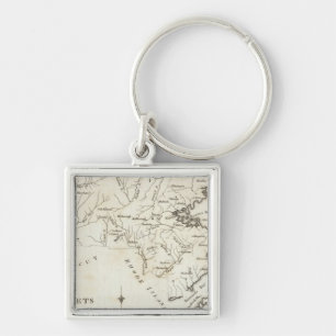 Massachusetts 2 keychain