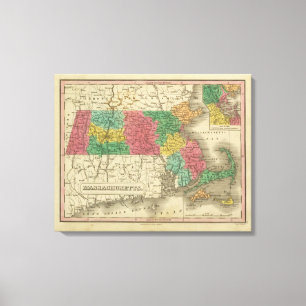 Massachusetts 4 canvas print