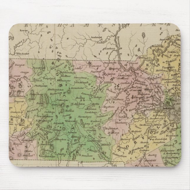 Massachusetts 4 mouse pad (Front)