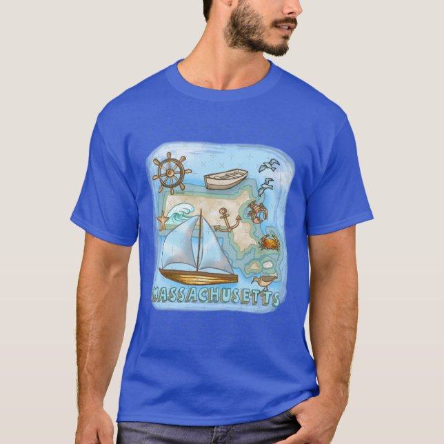Massachusetts 4 T-Shirt (Front)