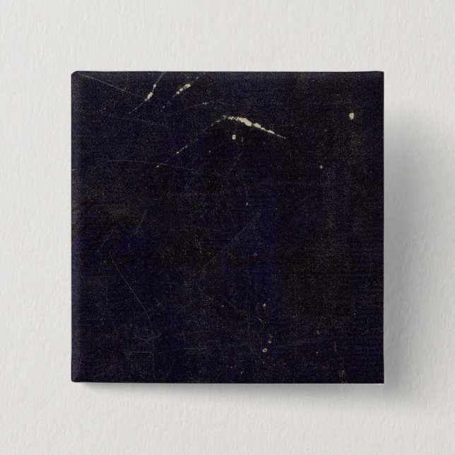 Massachusetts 6 2 inch square button (Front)