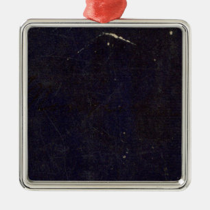 Massachusetts 6 metal ornament