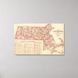 Massachusetts 7 canvas print