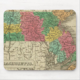 Massachusetts 7 mouse pad