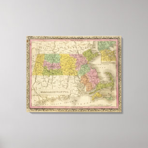 Massachusetts 8 canvas print