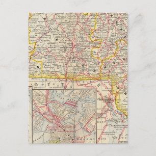 Massachusetts 8 postcard