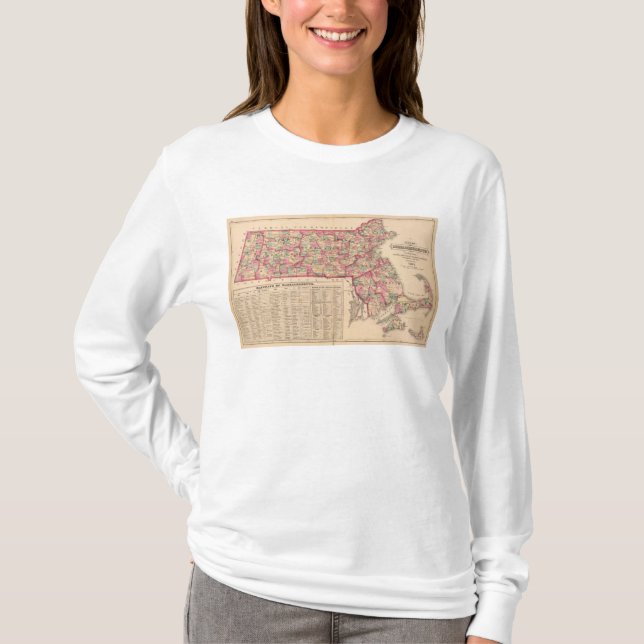 Massachusetts 8 T-Shirt (Front)