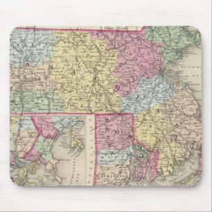 Massachusetts And Rhode Island 2 Mouse Pad