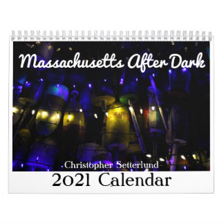 Massachusetts après le calendrier 2021 de la nuit