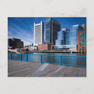 Massachusetts, Boston, Federal Reserve Bank Postcard