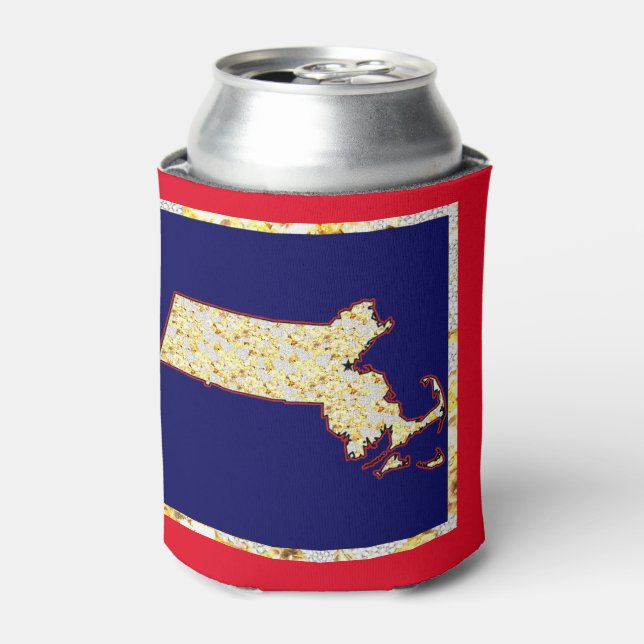 MASSACHUSETTS CAN COOLER (Can Front)